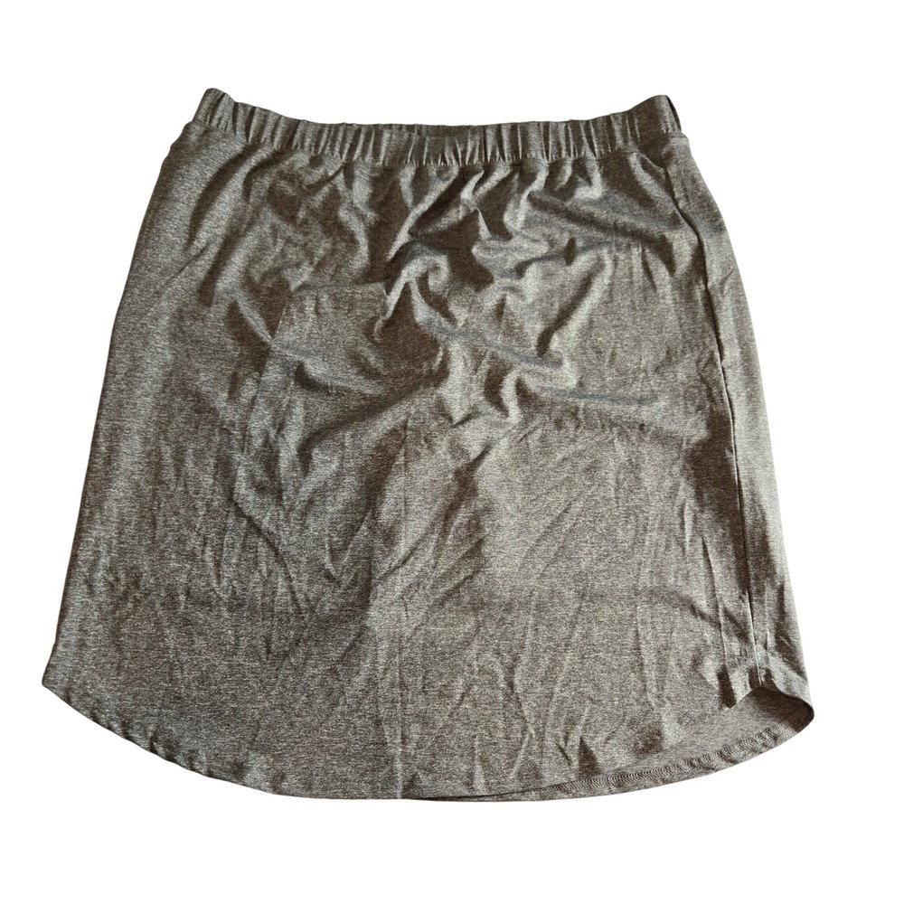 The Main Street Exchange Womens Athletic Skort Grey 2XL New Modest Activewear